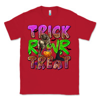 Red Trick Rawr Treat Classic Tee - texasbilliewilder