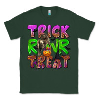 Sports Green Trick Rawr Treat Classic Tee - texasbilliewilder