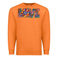 Carrot love sunflower usa flag leopard Premium Sweatshirt - Artiststas
