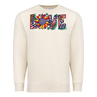 Sandshell love sunflower usa flag leopard Premium Sweatshirt - Artiststas