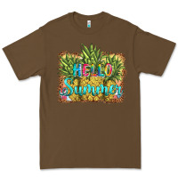 Cacao hello summer pineapple Premium Tee - BarkalooDesign