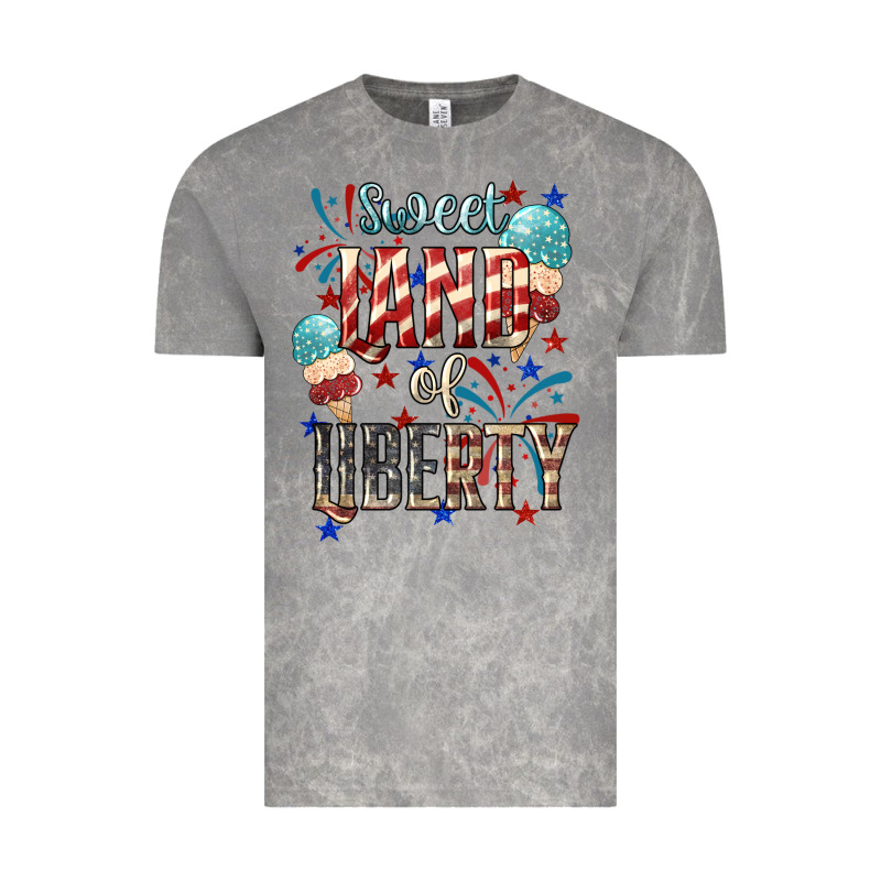 Sweet Land Of Liberty 4th Of July Vintage Tee by HowdyJamesFarm | Teevron