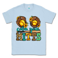 Dusty Blue calm your mitts softball Classic Tee - Jasminsmagicworld