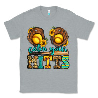 Heather Grey calm your mitts softball Classic Tee - Jasminsmagicworld