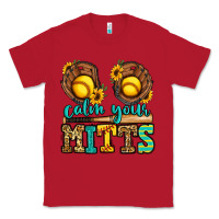 Red calm your mitts softball Classic Tee - Jasminsmagicworld