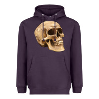 Plum skull Heavyweight Hoodie - Artiststas