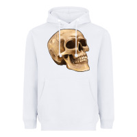 White skull Heavyweight Hoodie - Artiststas