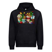 Black spanish teacher coffee cups Urban Hoodie - AdoDesignShop