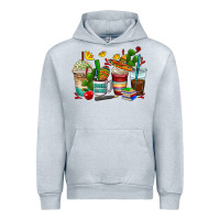 Heather Grey spanish teacher coffee cups Urban Hoodie - AdoDesignShop