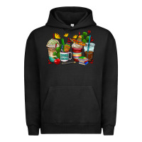Pigment Black spanish teacher coffee cups Urban Hoodie - AdoDesignShop
