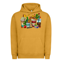 Pigment Peanut Butter spanish teacher coffee cups Urban Hoodie - AdoDesignShop
