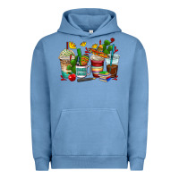 Spanish Teacher Coffee Cups Urban Hoodie | Teevron