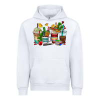 White spanish teacher coffee cups Urban Hoodie - AdoDesignShop