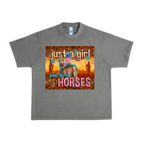 Tornado just a girl who loves horses Urban Heavy Tee - TumblerDesignByShophia