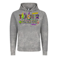 Cloud Rock mardi gras teacher assistant Vintage Hoodie - CowGirlArtShop