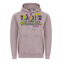 Vintage Zinc mardi gras teacher assistant Vintage Hoodie - CowGirlArtShop