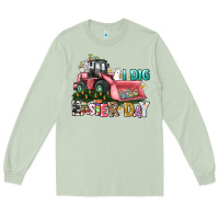 Matcha I dig Easter Day Long Sleeve Tee - HowdyJamesFarm