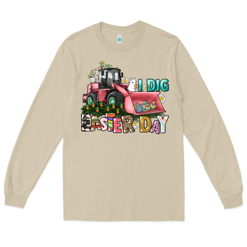 I Dig Easter Day Long Sleeve Tee by HowdyJamesFarm | Teevron