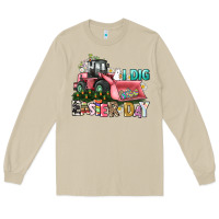 Mushroom I dig Easter Day Long Sleeve Tee - HowdyJamesFarm