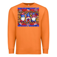 Carrot american flag gnomes star leopard glitter tumbler Premium Sweatshirt - Artiststas