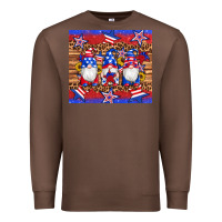 Chestnut american flag gnomes star leopard glitter tumbler Premium Sweatshirt - Artiststas