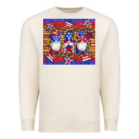 Sandshell american flag gnomes star leopard glitter tumbler Premium Sweatshirt - Artiststas