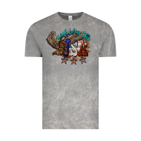 Cloud Rock God bless the USA Eagle 4th of july Vintage Tee - HowdyJamesFarm