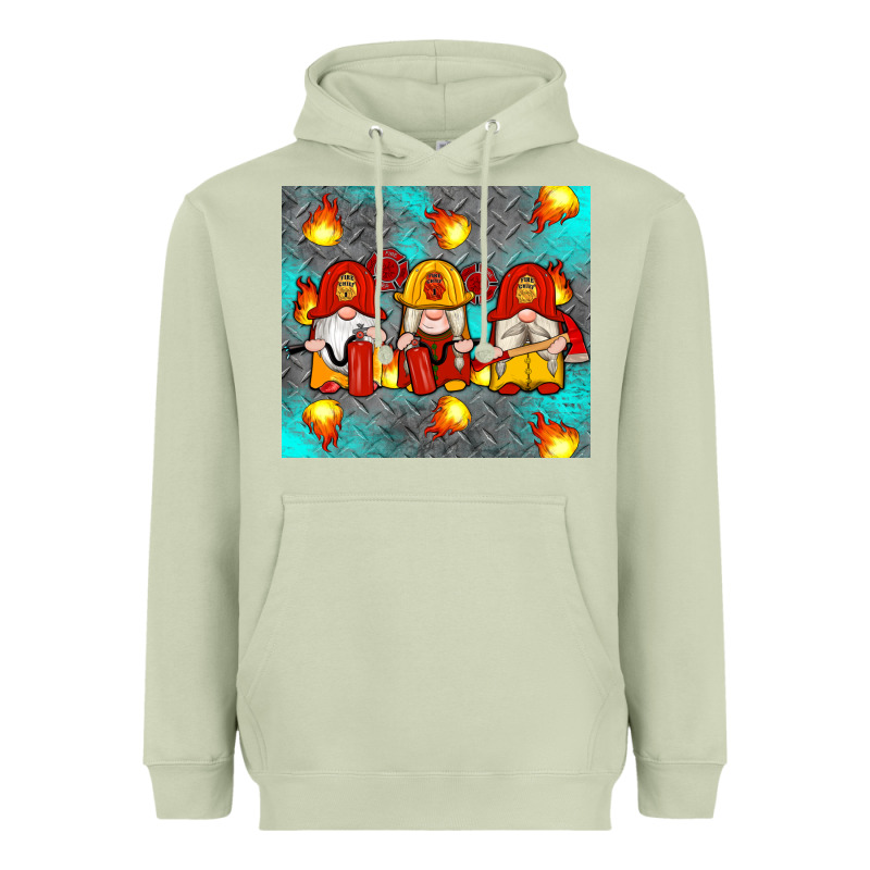 Firefighter Gnomes Heavyweight Hoodie by Artiststas | Teevron
