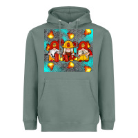 Sage firefighter gnomes Heavyweight Hoodie - Artiststas