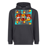 Smoke firefighter gnomes Heavyweight Hoodie - Artiststas