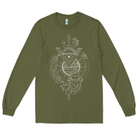 Army Green As Above So Below GIFT Alchemy GIFT Blackcraft Long Sleeve Tee - minhPixels