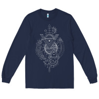 Navy As Above So Below GIFT Alchemy GIFT Blackcraft Long Sleeve Tee - minhPixels