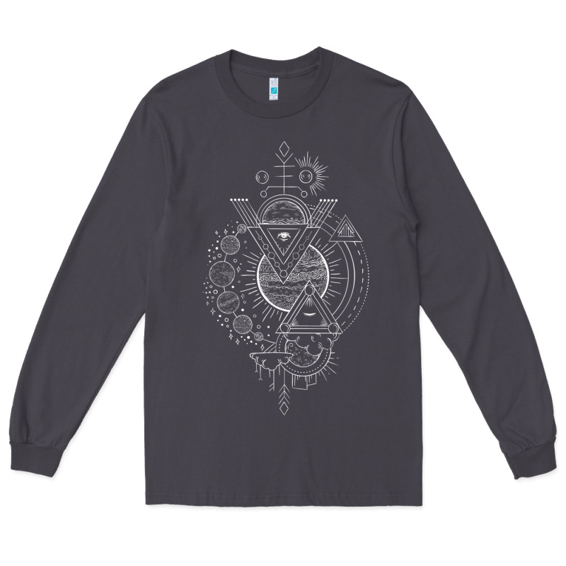 As Above So Below Gift Alchemy Gift Blackcraft Long Sleeve Tee by minhPixels | Teevron