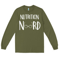 Army Green Womens Nutritionist Gifts For Health Coach or Registered Dietitian Long Sleeve Tee - minhPixels