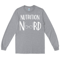 Heather Grey Womens Nutritionist Gifts For Health Coach or Registered Dietitian Long Sleeve Tee - minhPixels