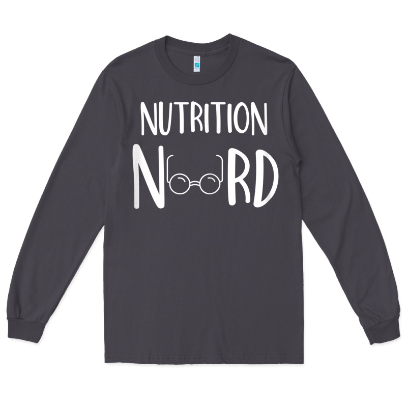 Womens Nutritionist Gifts For Health Coach Or Registered Dietitian Long Sleeve Tee by minhPixels | Teevron