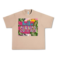 Burro hello summer with cowhide Urban Heavy Tee - TumblerDesignByShophia