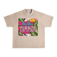 French Oak hello summer with cowhide Urban Heavy Tee - TumblerDesignByShophia