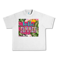 Lunar Rock hello summer with cowhide Urban Heavy Tee - TumblerDesignByShophia