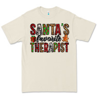 Bone santa's favorite therapist Premium Tee - Jasminsmagicworld