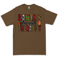 Cacao santa's favorite therapist Premium Tee - Jasminsmagicworld