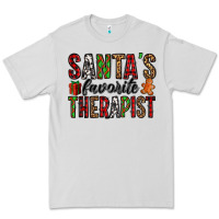 Dove Grey santa's favorite therapist Premium Tee - Jasminsmagicworld