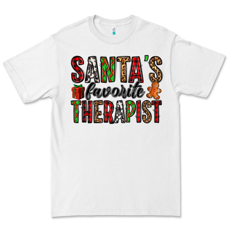 Santa's Favorite Therapist Premium Tee by Jasminsmagicworld | Teevron