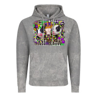 Cloud Rock mardi gras heifers Vintage Hoodie - CowGirlArtShop