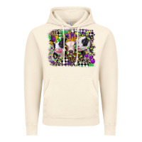 Vintage Artic mardi gras heifers Vintage Hoodie - CowGirlArtShop