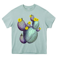 Arona Opunthia Santa Rita Cactus Heavy Core Tee - LillyAllenDesigns