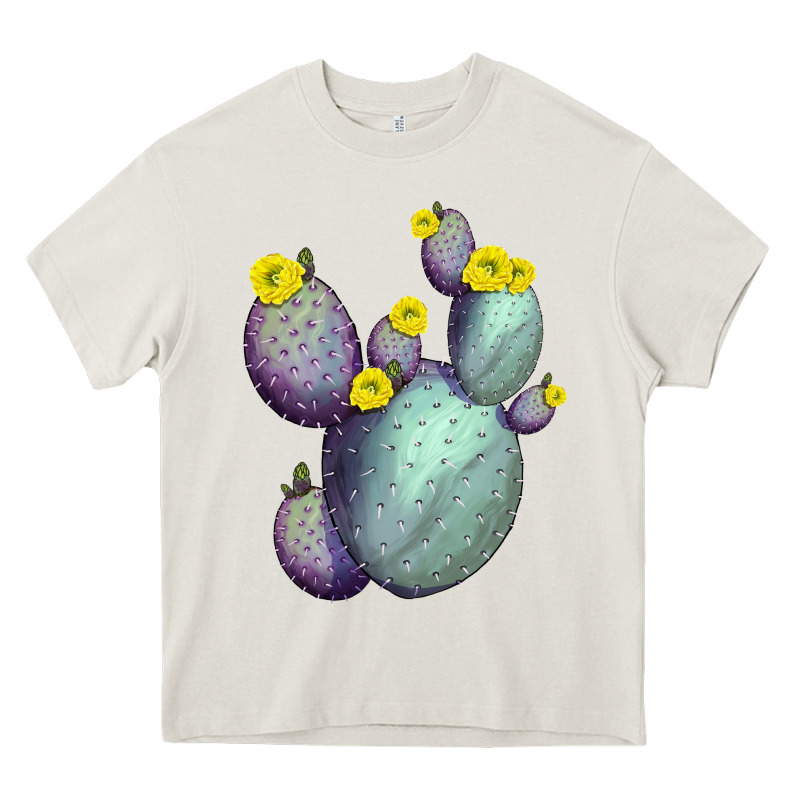 Opunthia Santa Rita Cactus Heavy Core Tee by LillyAllenDesigns | Teevron