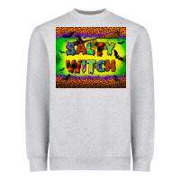 Heather Grey salty witch tumbler Heavyweight Sweatshirt - BundleAndBundleShop