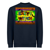 Navy salty witch tumbler Heavyweight Sweatshirt - BundleAndBundleShop