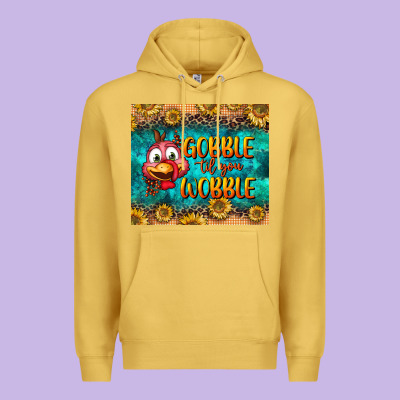 Gooble Til You Wobble Tumbler Premium Hoodie Designed By Bundleandbundleshop